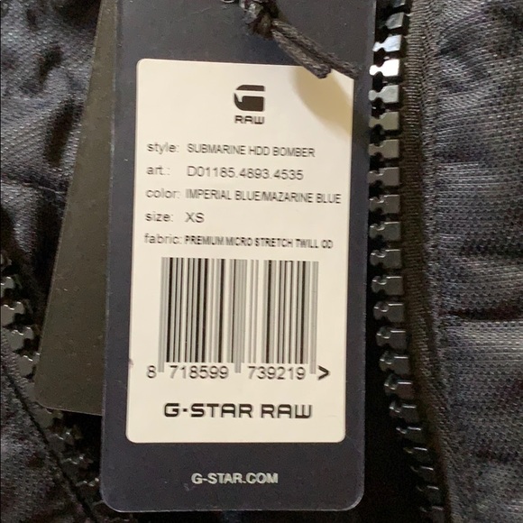 G-star Raw Bomber Coat. XS - Picture 2 of 3